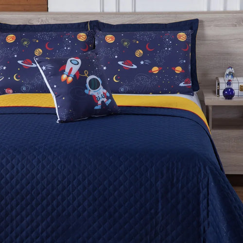 Cobre Leito Astronauta – Super Confortável - Dupla Face Enxovais