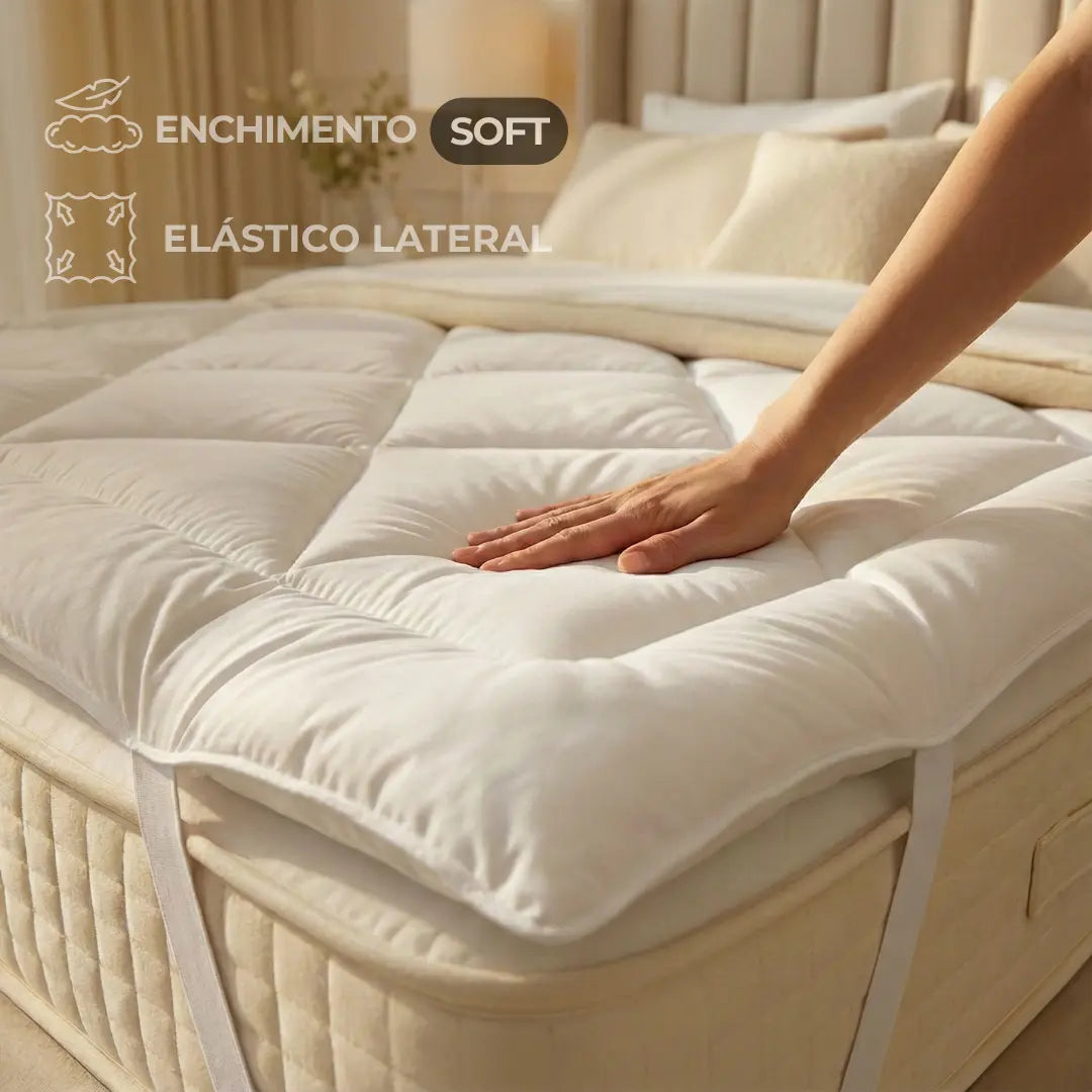 Pillow Top Nuvem 300 Fios