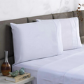 Jogo de Cama Charme Ponto Palito – Lençol de Cima, com Elástico e Fronhas