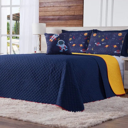 Cobre Leito Astronauta  – Super Confortável - Dupla Face Enxovais