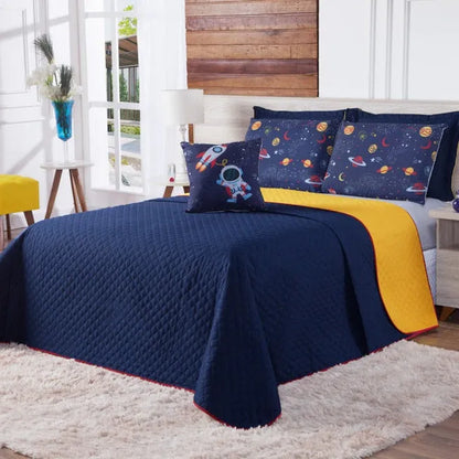 Cobre Leito Astronauta  – Super Confortável - Dupla Face Enxovais