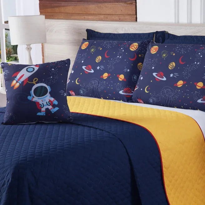 Cobre Leito Astronauta  – Super Confortável - Dupla Face Enxovais