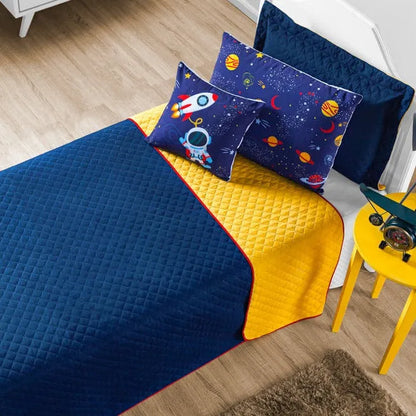 Cobre Leito Astronauta  – Super Confortável - Dupla Face Enxovais