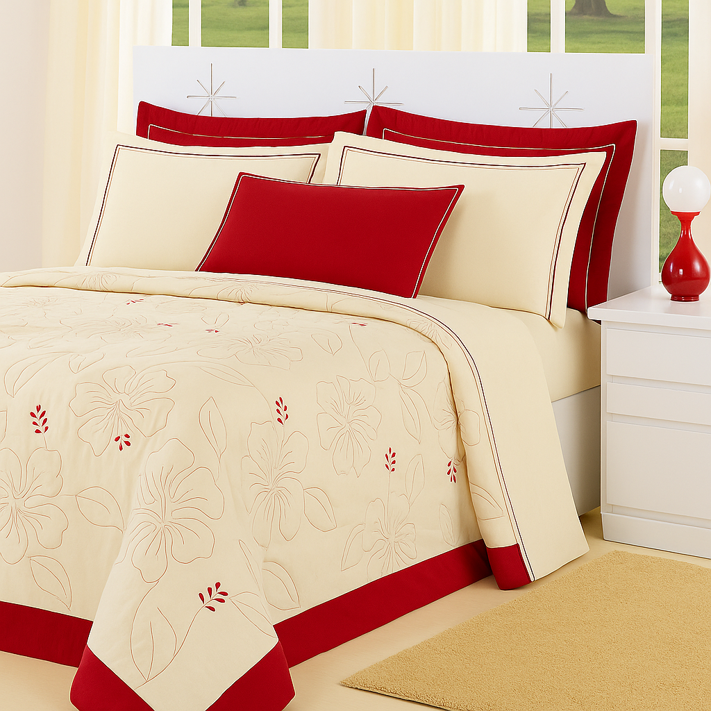 Cobre Leito Belle Queen – 5 Peças product_type