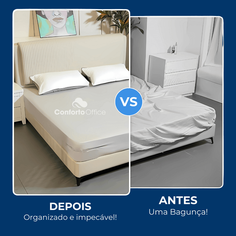 FixaCama - Fixador Inteligente de Lençol - Cama Sempre Arrumada!