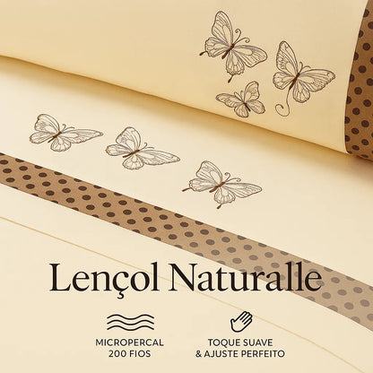 Jogo de Lençol Naturalle Queen 4 Peças 