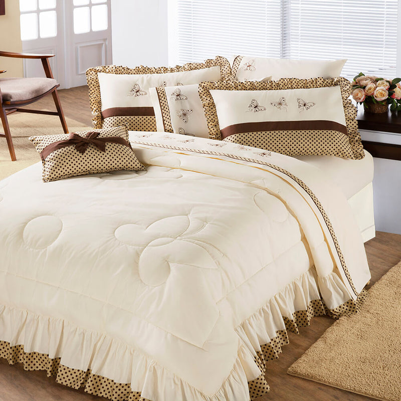 Kit Naturalle Cama Queen - Conforto Completo - 05 Peças