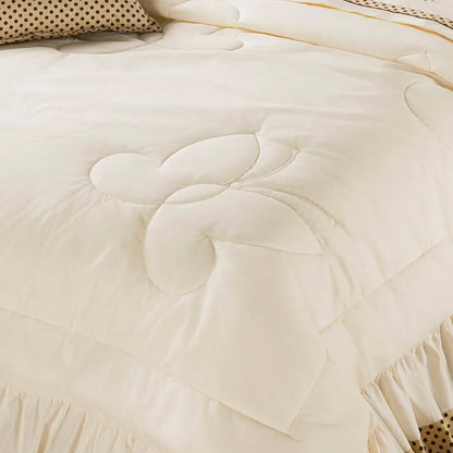 Kit Naturalle Cama Queen - Conforto Completo - 05 Peças Enxovais