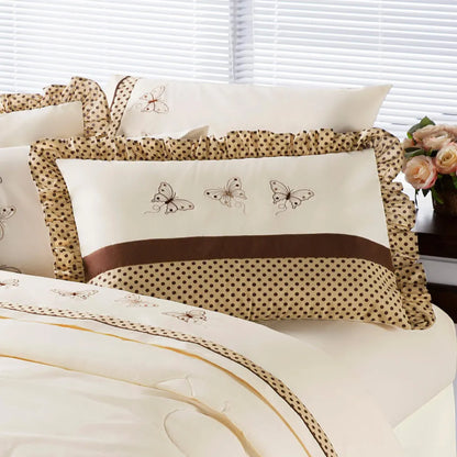 Kit Naturalle Cama Queen - Conforto Completo - 05 Peças Enxovais